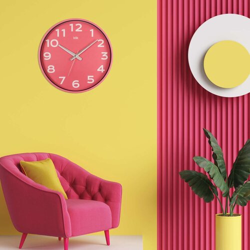 Wallity Zidni sat Joy, 38x38 cm, Roze Cijene