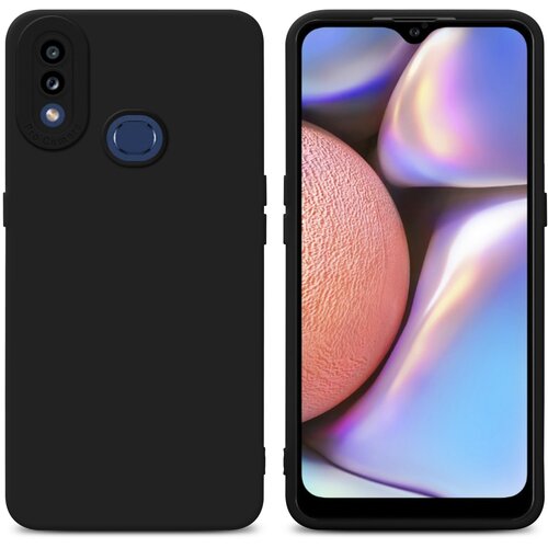 Cadorabo Ohi&scaron;je, združljiv s Samsungom v Fluid Black - Za&scaron;čitni pokrov, narejen iz fleksibilnega silikona TPU, (20602609) Cene