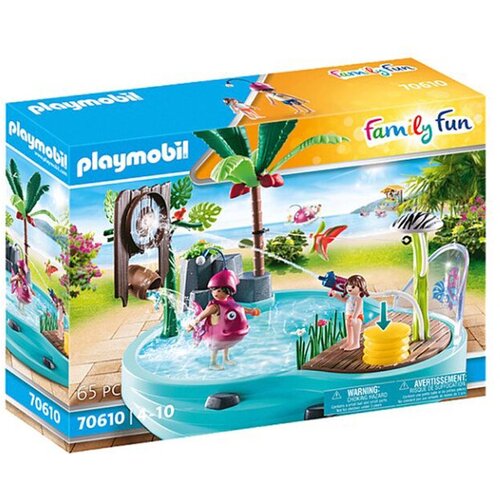 Playmobil bazen sa vodenim pikadom family fun Cene