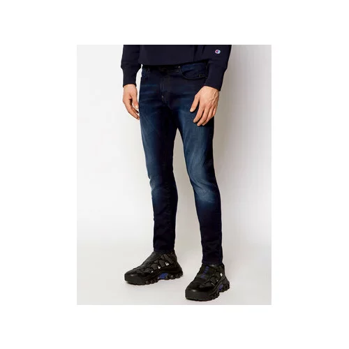 G-star Raw Jeans hlače Revend 51010-6590-89 Mornarsko modra Skinny Fit