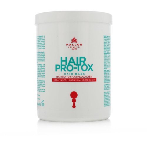 Kallos Cosmetics hair Pro-Tox maska za o&amp;scaron;tećenu kosu 275 ml Slike