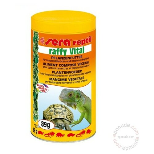 Sera hrana za kornjače i biljojedne guštere Raffy Vital, 250 ml Slike