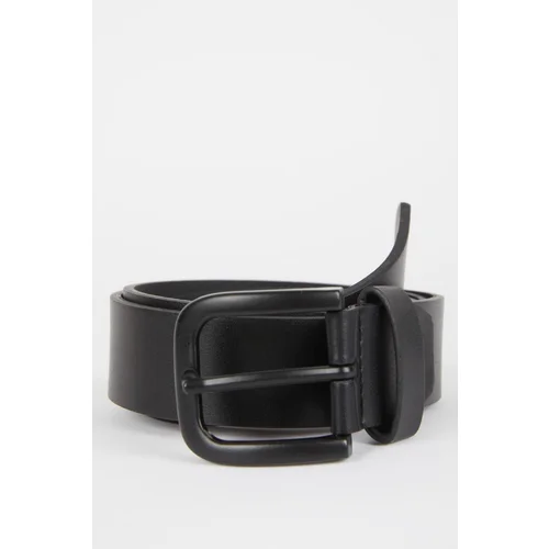 Defacto Men's Faux Leather Jean Belt