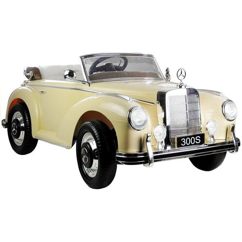  Licencirani auto na akumulator Mercedes 300S - bež/lakirani Cene