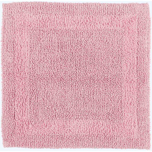 HOMESCAPES preproga de douche iz bombaža, 50 x 50 cm - rožnata poudr&atilde;, (5000161164) Cene