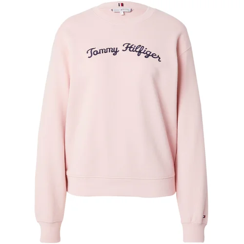 Tommy Hilfiger Sweater majica noćno plava / roza