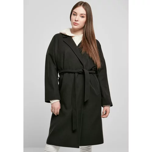 UC Ladies Women's oversized classic coat black