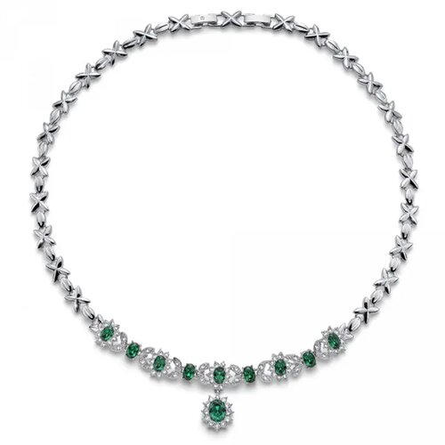 Oliver Weber Princess Emerald ogrlica 12032.205 Cene