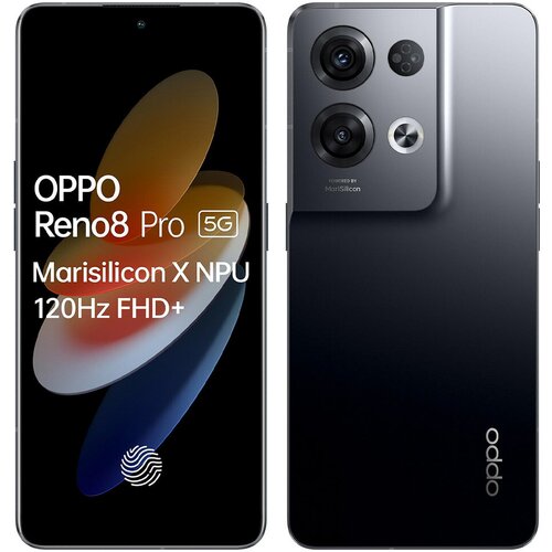 Ecofone Obnovljeno - znaki rabe - Reno8 Pro 5G crn 256 GB 8 GB ram dual sim, (5000002089) Cene
