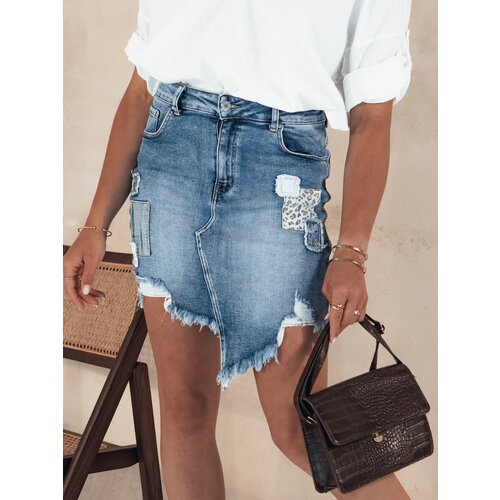 DStreet Women's skirt TRENDY LOVE blue Cene