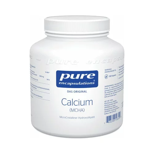 pure encapsulations kalcij (MCHA) - 180 kapsul