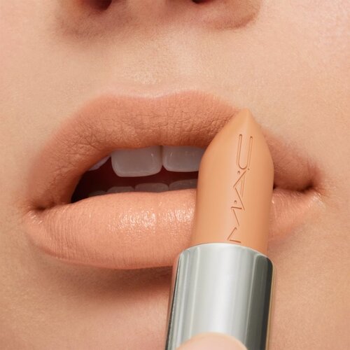 MAC Cosmetics MACximal Sleek Satin Lipstick kremasti hidratantni ruž za usne nijansa Cr&amp;eacute;me d&amp;#039;Nude 3,5 g Slike