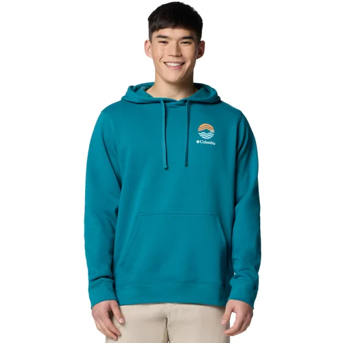 Columbia Športne jope in jakne Trek Graphic Hoodie Zelena