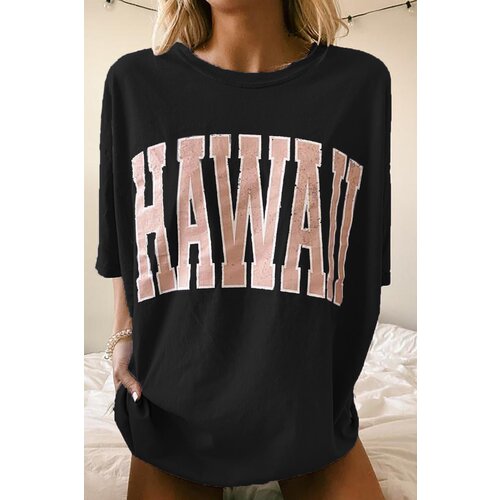 Madmext Mad Girls Black Women&amp;#039;s T-Shirt Mg966 Slike