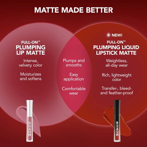 Buxom FULL ON&amp;trade; PLUMPING LIQUID LIPSTICK MATTE tekoča &amp;scaron;minka z mat učinkom odtenek 3.5 ml Slike