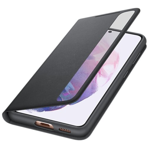 Samsung galaxy S21 clear view cover black Slike