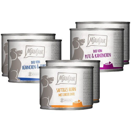 MjAMjAM Adult Dog 6 x 200 g - Mix I (3 varijante) Slike