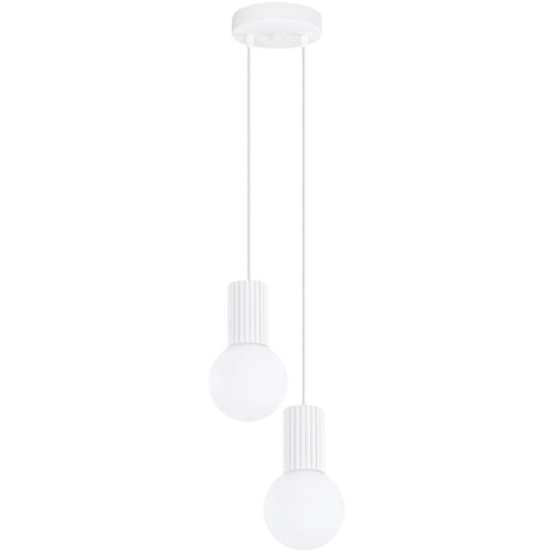 Sollux Lighting Viseča svetilka HALO 2P bela, (5000352229) Cene