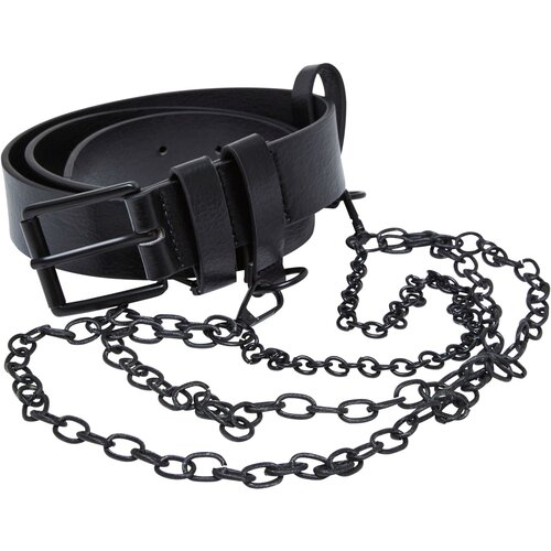 Urban Classics Accessoires Belt with Chain black Cene