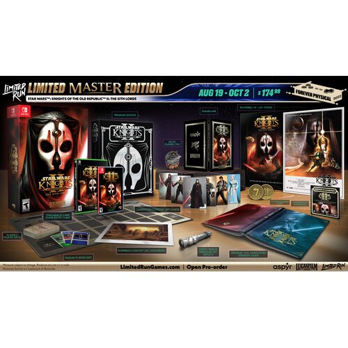 Star Wars Knights of the Old Republic 2 The Sith Lords - Limited Run (SWITCH) Cene