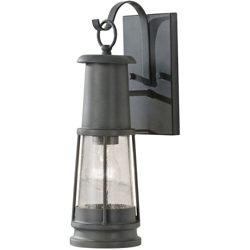 Elstead Lighting Elstead Chelsea Harbor 1 zunanja stenska svetilka Storm Cloud IP44, E27, (22099826) Cene