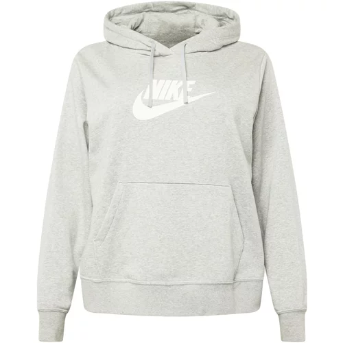 Nike Majica siva / bela
