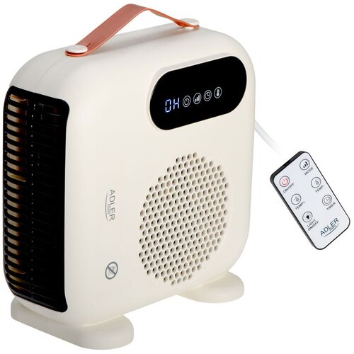 Adler Električna grijalica retro AD 7756 sa ventilatorom i daljinskim Cijene