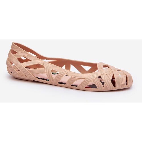 Kesi Women's Nude Shoes Salam Rubber Ballerinas Cene