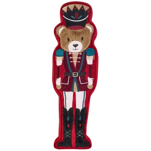 Catherine Lansfield Ukrasni jastuk s božićnim motivom 20x30 cm Christmas Nutcracker Bear &amp;ndash; Slike