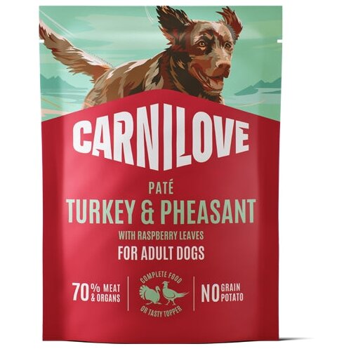 Carnilove Dog Adult vrečka, pate - puran in fazan - 300 g 300 g Cene