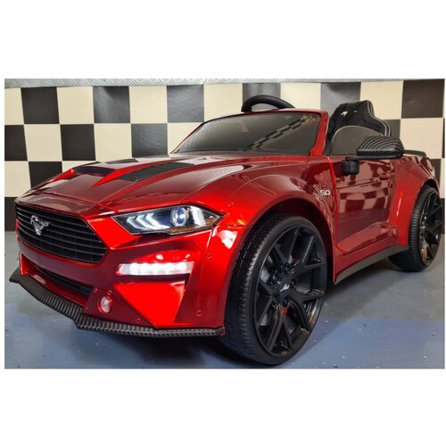 Cars4kids 24V FORD MUSTANG drift - dječji akumulatorski auto, Metallic Red Slike