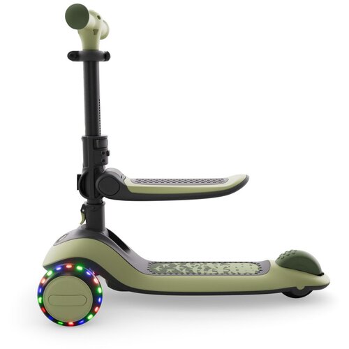 Kinderkraft Dječji romobil sa sjedalom 2u1 HALLEY 2 Green Slike