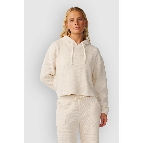 Rip Curl Cala Nights Textured Hood Pullover natural Cene