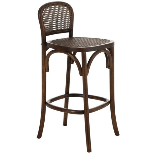 Ellos Home Tamno smeđa barska stolica od ratana (visine sjedala 67 cm) Today &ndash; Cijene