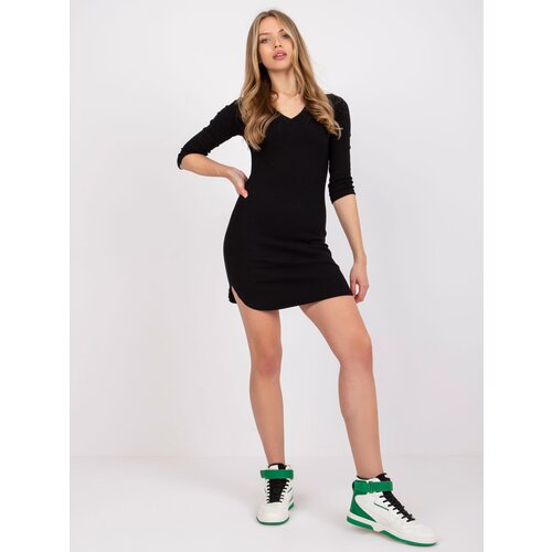 RUE PARIS Dress-RV-SK-7453.63-black Slike