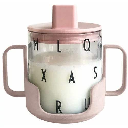 Design Letters roza otroški lonček Grow With Your Cup