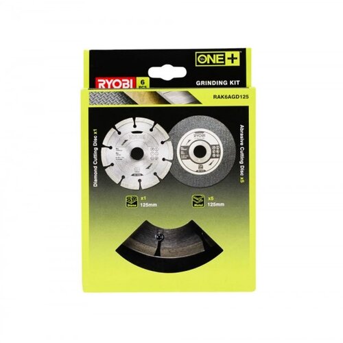 Ryobi set reznih ploča RAK6AGD125 RPP24 Cijene