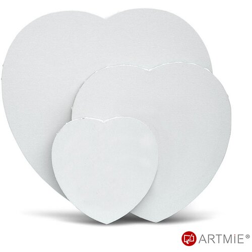 Artmie Slikarsko platno na ramu Srce 30 x 30 cm Cene