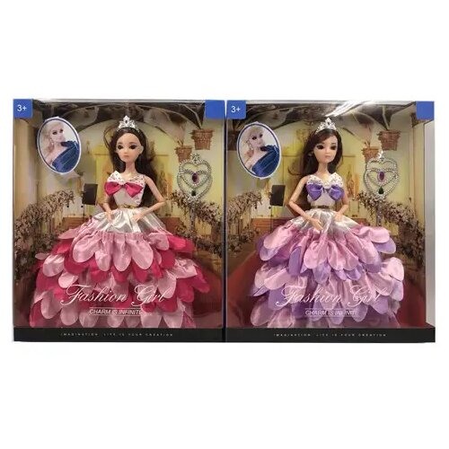 Magic Toys Lutka u večernjoj haljini 28cm - dvije vrste Slike