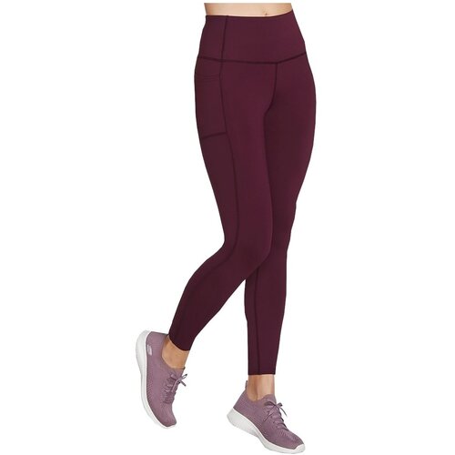 Skechers Pajkice Go Walk High Waisted Legging Vijolična Cene