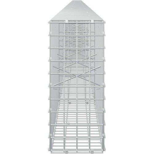  Gabion s 5 mm žicom i mrežom 5x5 cm 1100x20x50 cm Slike