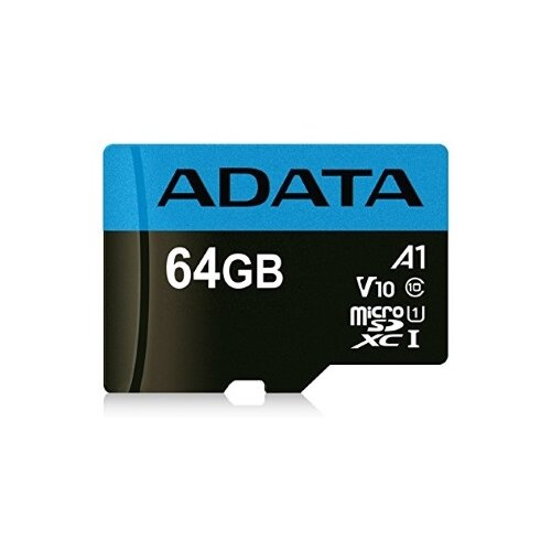 A-data UHS-I MicroSDXC 64GB class 10 + adapter AUSDX64GUICL10A1-RA1 Cene