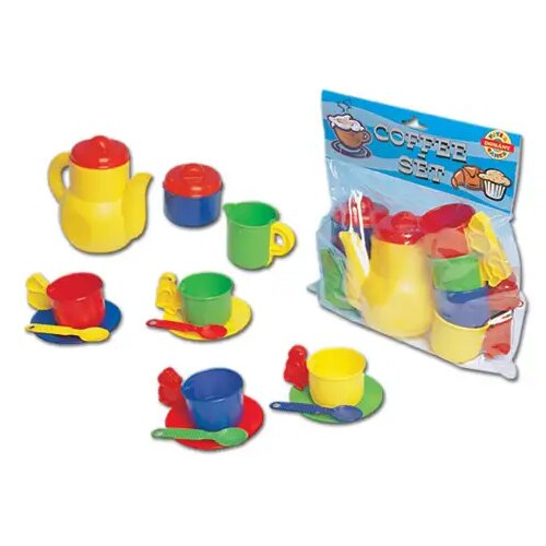 Mađarski proizvođač Set za kavu u boji za 4 osobe - D-Toys Cene