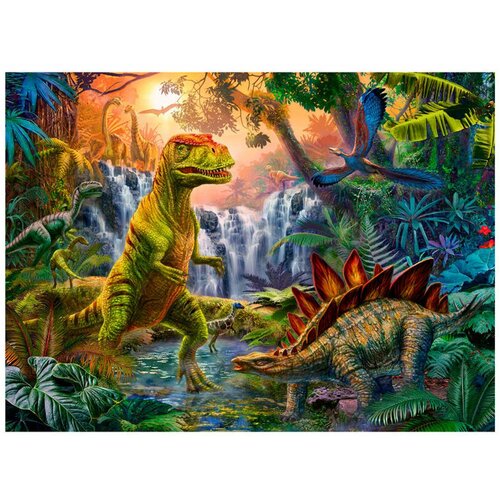 Ravensburger puzzle - Dino - 100 delova Slike