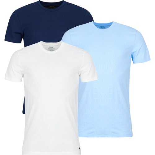 Polo Ralph Lauren Majice s kratkimi rokavi S/S CREW-3 PACK-CREW UNDERSHIRT Večbarvna Cene