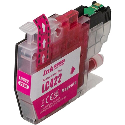  Kartu&amp;scaron;a kompatibilna za Brother LC422XL MAGENTA za MFC-J5340DW, MFC-J5345DW, MFC-J5740DW, MFC-J6540DW, MFC-J6940DW kompatibilna kartu&amp;scaron;a MA XL Slike