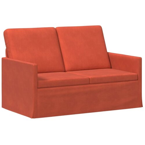  Set sofe 2 pcs Crvena narančasta Kordura tekstil - Crvena narančasta 1-Sjedalo + 2-Sjedalo (120 cm) Slike