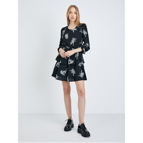 Only Black patterned dress Tenna - Women Slike