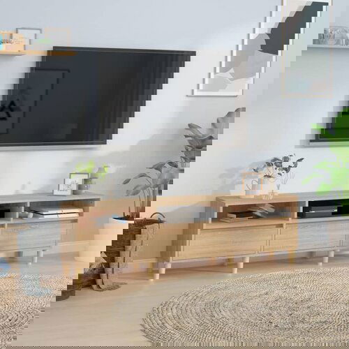 VidaXL TV omarica sonoma hrast 150x30x44,5 cm inženirski les Slike