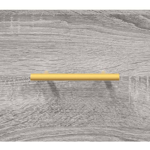  Visoka komoda siva sonome 34,5x34x180 cm od konstruiranog drva Slike